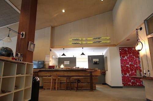 メイン建物のロビー