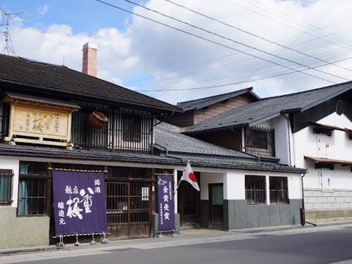うれいら通り商店街にある泉金酒造の蔵です。