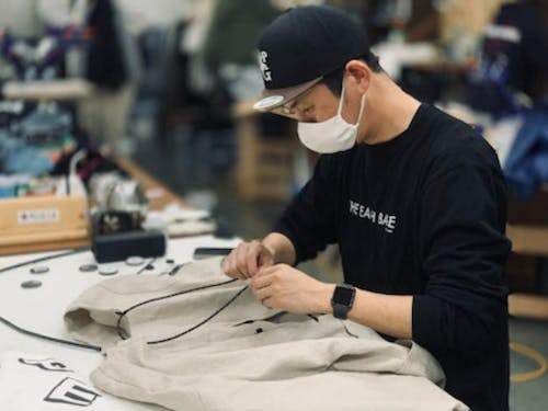 織田さんは端材を利用して新しいプロダクトをつくっています!