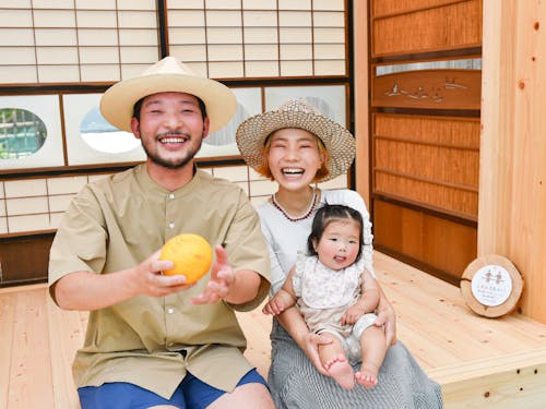 笑顔が素敵な園田さん一家♪