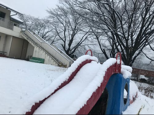 1月のみなかみ町は雪が積もっている日もあります⛄