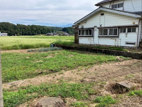 物件横の畑は無料で借用可能です!