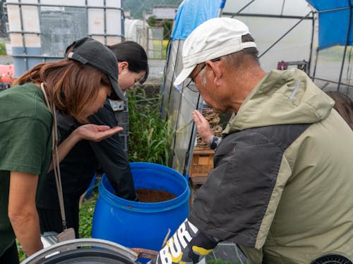 農業ツアーの様子①