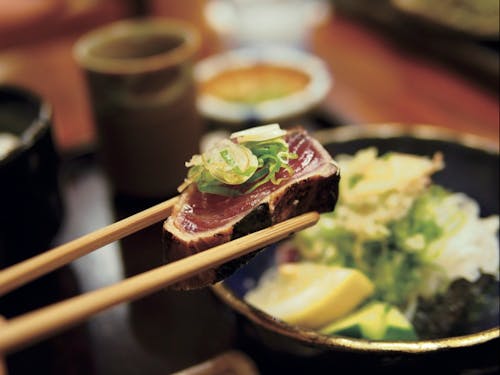 食の魅力(かつおのたたき)