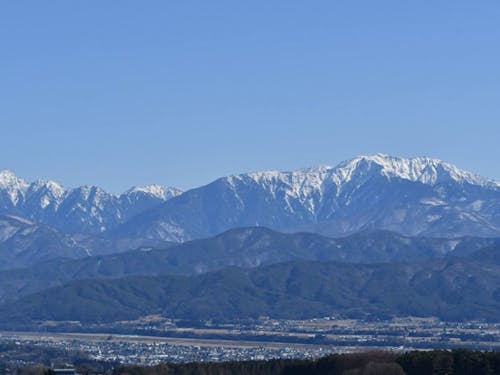 この地だから見ることのできる二つのアルプス