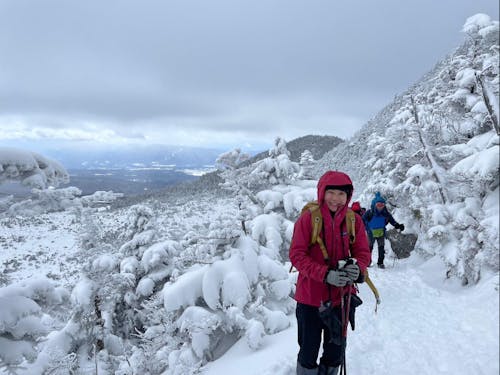 冬もアクティブなゲストの矢田さん