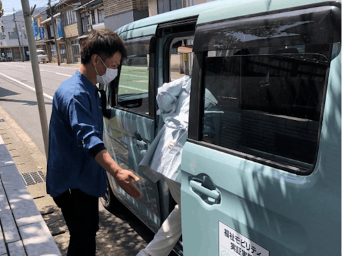 福祉モビリティプロジェクト:ちょい乗り利用でお買い物へ