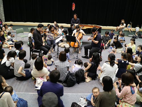 「ほっとステージ」での音楽イベント「おんぷの祭典」