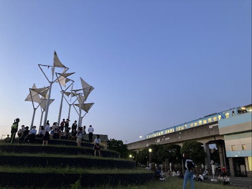 水島市街地の中心部にある「栄(さかえ)駅」
