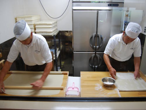 組合員・農村レストランの蕎麦店