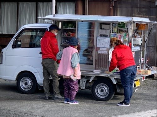 笑顔で安心して生活できる取組み実績 移動販売車