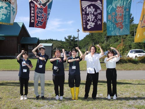 「共育型インターンシップ」でのひとコマ 提供:青森県東通村