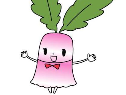 日野菜のPRキャラクター「あのなひのな」