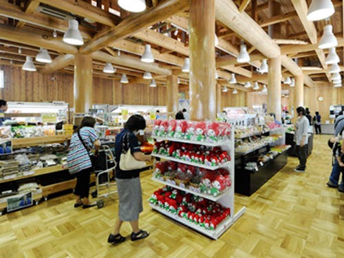 道の駅たまむらの様子