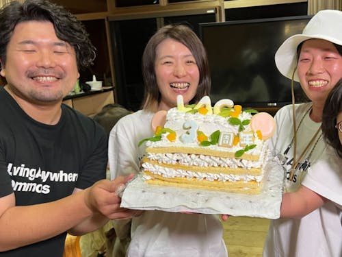 LAC会津磐梯の現コミュマネや、磐梯町役場の方がサポート