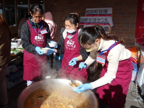 あおもり鍋自慢へ出店