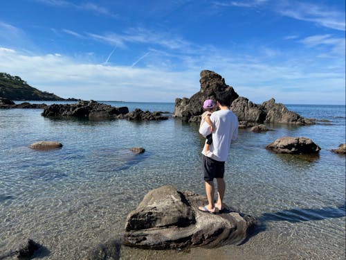 海も山もあるから、アウトドア好きにはたまらない環境!