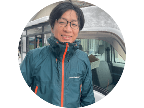 自然栽培に取り組む松本さん