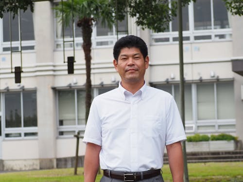 薩摩中央高校の中須校長先生
