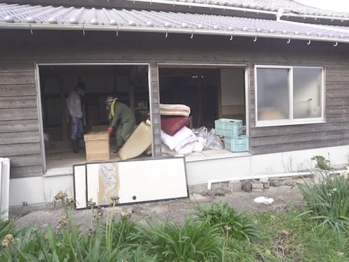 空き家活用の様子