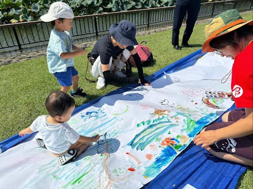 子どもと一緒に遊んじゃう企画も◎
