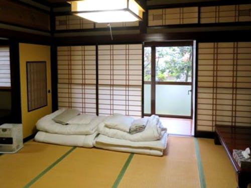 和室の寝室、小さいお子様にもあんしんです