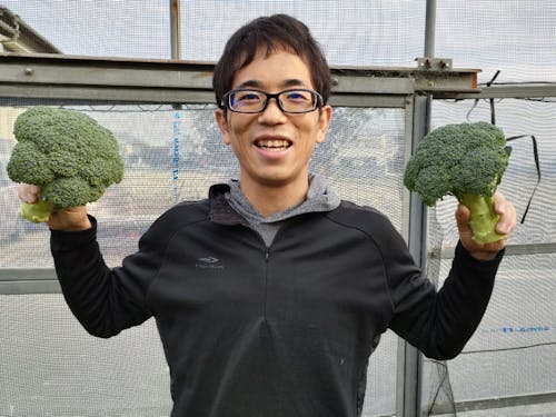 佐々木さんとブロッコリー