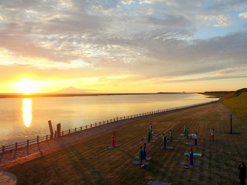 夕日エクササイズ(地域の固有性を生かした取り組み例)