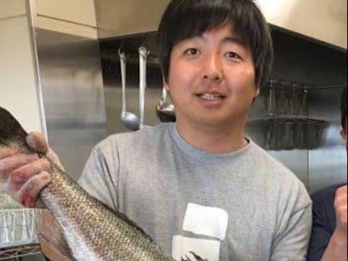 大友さん:東京都出身、地域おこし協力隊として周南市の大津島に着任、定住。島大好き