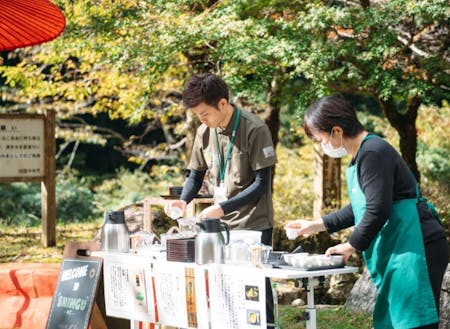 霧の森日本茶インストラクターと癒しのお茶会を開催