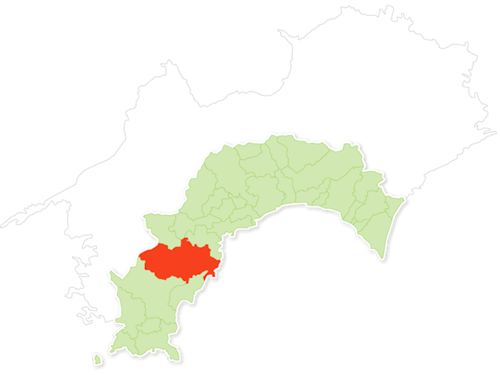 高知県のちょっと西にあります