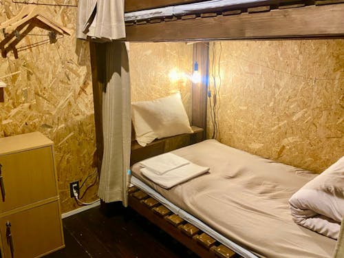 ドミトリーのベッド