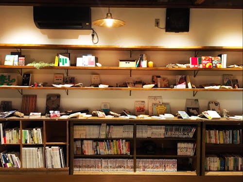 寄贈された本たち