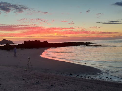 牛深のサンセットは最高です!
