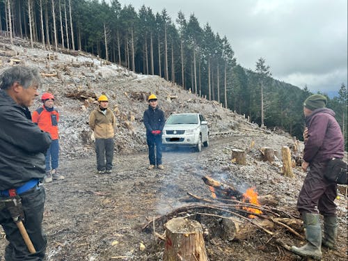 山行きさんの仕事体験会を行った際の様子