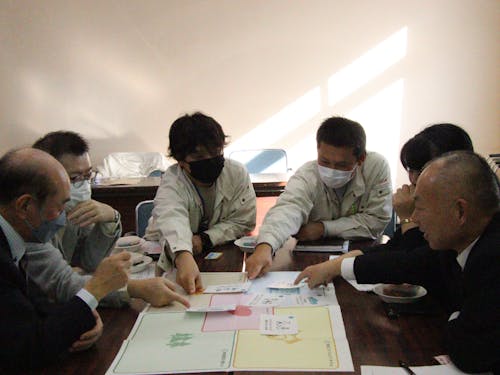 地域おこし協力隊受け入れ準備のワークショップの様子