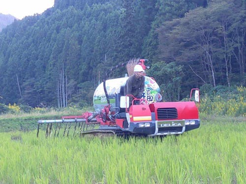 液肥の散布作業