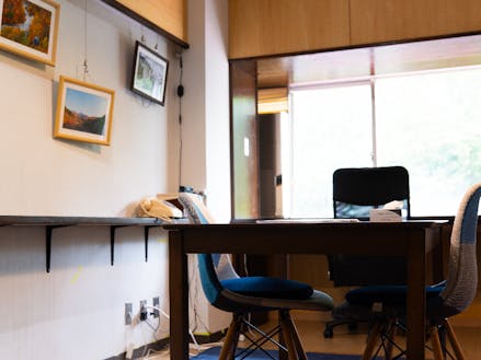 お部屋でお仕事も可能♩