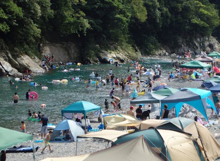 夏の銚子川