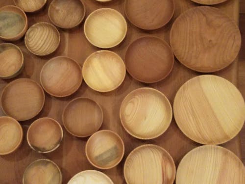 木のお皿ワーク