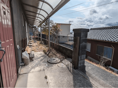 南西向きの縁側 日当たり良好!