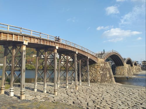 足を伸ばせば、岩国の「錦帯橋」は日帰り圏内