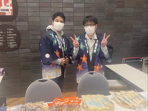 物産展に出て野迫川村をPR!