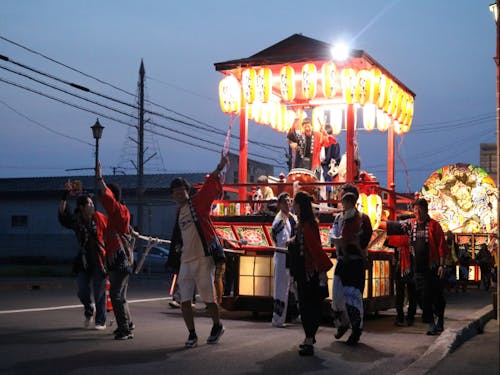 びふかふるさと夏祭りの様子