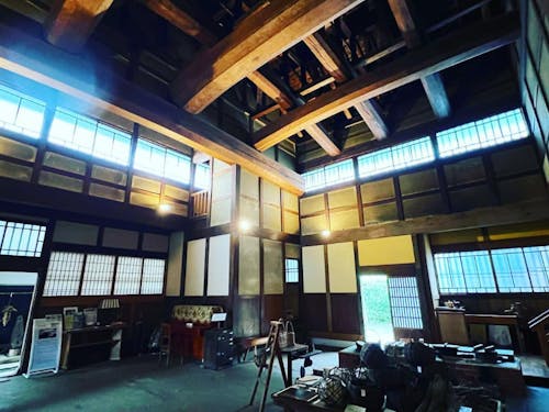 見事な空間でお客様をおもてなし。