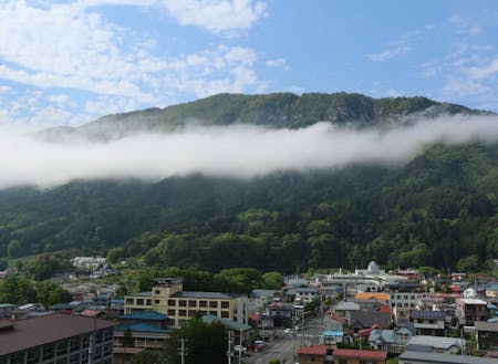 岩泉町は面積の9割以上が山を占める山間地域です。