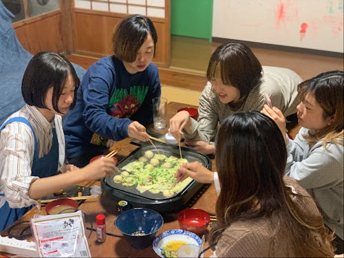 タコパやイベントをすることも。