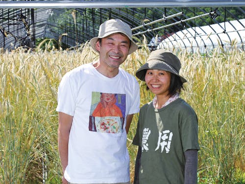 就農研修卒業生。現在はトマトの他にイチゴなども栽培しています。