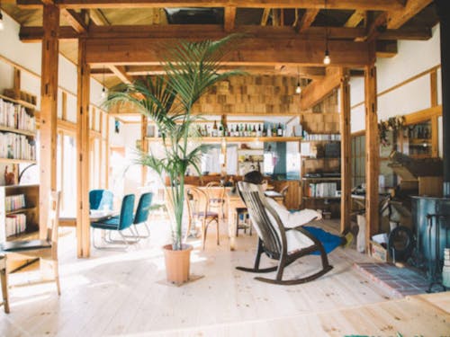 食堂は曜日ごとに違うお店が出店