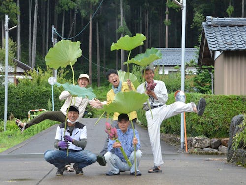 お茶目な農家の井上さん